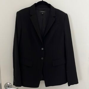 Black Ann Taylor Wool Blend Blazer size 8